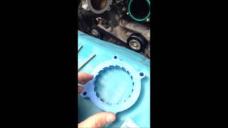 Volant Vortice Throttle Body Spacer Installation [upl. by Nance383]