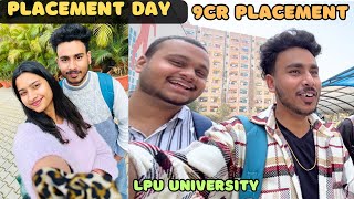 Placement Day in LPU University 😍 My College Vlog  Engineering Student  LPU University [upl. by Nalaf]