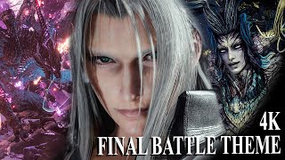 Final Fantasy VII Rebirth OST  Final Boss Battle Theme Full Version Sephiroth One​​Winged Angel [upl. by Eniamzaj158]