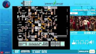 GER AGDQ 2016 TASBot plays Super Mario Bros 3 von Lord Tom und dwangoAC [upl. by Penn669]