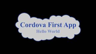 Building Your First Cordova App StepbyStep Guide [upl. by Trinity]