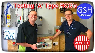 Testing an ‘A’ Type RCBO 10 Times and NOT the Standard 5 Tests to Prove the Effectiveness of the RCD [upl. by Eniluqaj]