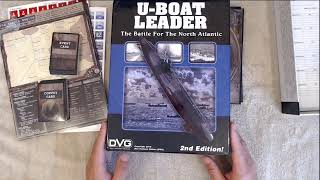 Live Unboxing of UBOAT LEADER By DVG Games The Battle for the North Atlantic [upl. by Mathia]