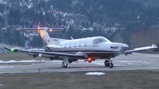 Pilatus PC12 Takeoff [upl. by Jarlen]