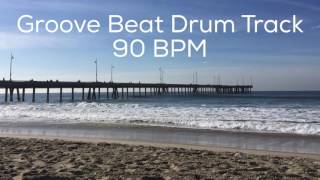 Groove Beat Drum Track 90 BPM [upl. by Winnah]