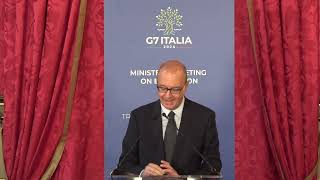 G7 Istruzione il mio intervento al Castello Miramare di Trieste [upl. by Ahsikyt]