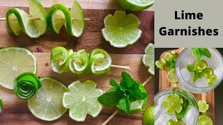 Lime Cocktail Garnish Ideas [upl. by Adey966]