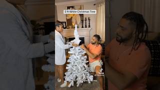 Super cute 5ft Christmas tree with Ornaments included christmas christmastree shorts [upl. by Ezechiel]