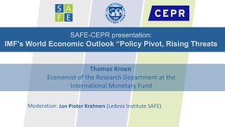 SAFECEPR Policy Web Presentation IMF’s World Economic Outlook “Policy Pivot Rising Threats” [upl. by Atinnor613]