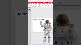 Microsoft 3D Models  Presentation Skills shorts presentationskills powerpoint [upl. by Gereron]