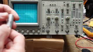 Tektronix 2245A Oscilloscope Repair Part 1 [upl. by Morvin]