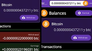 Withdrawal proof of Bitcoin mining app [upl. by Lail]