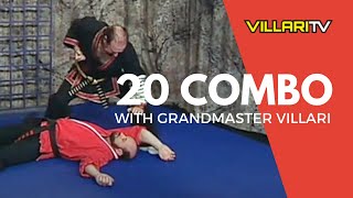 20 Combination  Shaolin Kempo Karate  with Grandmaster Villari [upl. by Wellesley120]