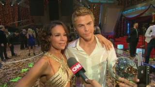 CNN Jennifer Grey wins Dancing w the Stars [upl. by Rudolph]