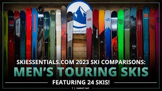 2023 Mens Alpine Touring Ski Comparison with SkiEssentialscom [upl. by Vivi]