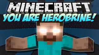 Minecraft  YOU ARE HEROBRINE YAH  Mod Showcase 147 [upl. by Nylemaj238]