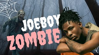 Joeboy  Zombie Lyrics video and visualizer [upl. by Nepsa]