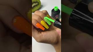 Tutorial paso a paso Diseño Tropical Semipermanente Qebela uñas [upl. by Analla907]