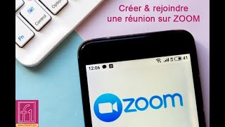 Créer et rejoindre une reunion zoom  إنشاء والانضمام إلى اجتماع على زووم [upl. by Allicsirp]