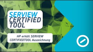 SERVIEW CertifiedTool Auszeichnung für HP [upl. by Chavey]