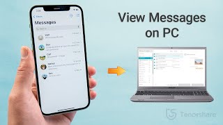 How to View iPhone Messages on PC 2 Ways [upl. by Ahsla781]