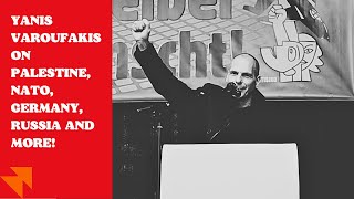 Yanis Varoufakis on Palestine NATO Germany Russia and more — full speech at Munich antiwar rally [upl. by Cullin]