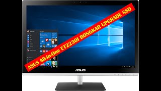 ASUS AllinOne ET2230I Bongkar Upgrade SSD [upl. by Ahsinik710]