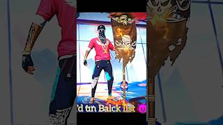 ID UNBLACKLIST☠️😎 freefire freefireshorts freefireclips shorts trendingshorts trending trend [upl. by Oetsira]