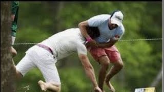 PGA Tour Fight Pro Golfer’s get HEATED GolfBreak [upl. by Ranique]