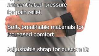 6341 Tennis Elbow Support with Gel Padm4v [upl. by Trebliw]