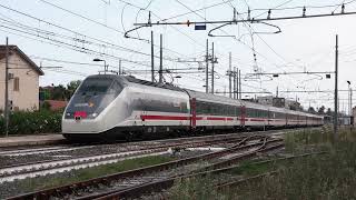 Composizioni  Trenitalia IC 612 con E414141 e 134  16082024 [upl. by Sucrad]