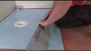 How to install a wetroom on a timber floor  AKW TuffForm amp FormSafe [upl. by Leziar866]