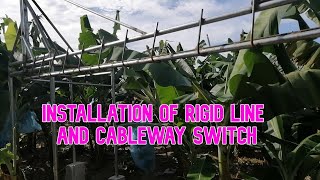 Installation of Rigid Line and Cableway Switch [upl. by Ronoh484]