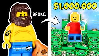 RICH Vs BROKE LEGO Minifigures [upl. by Mw]