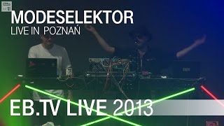 Modeselektor live in Poznań 2013 [upl. by Marguerie]