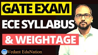 GATE ECE 2021 SYLLABUS AND WEIGHTAGE  GATE 2021 Subjectwise marks distribution [upl. by Intruoc73]