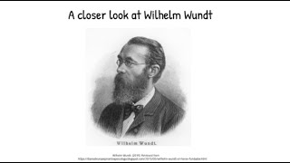 Wilhelm Wundt  The Pioneer of Experimental Psychology [upl. by Carper]