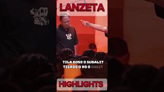 LANZETA VS MHOT hiphop battlerapislife shortvideo psp [upl. by Niveek766]