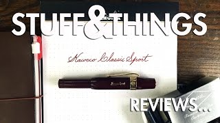 Review Kaweco Classic Sport Fountain Pen [upl. by Adnilg]