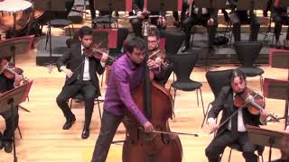 Koussevitzky Concerto for Duble Bass and Orchestra 3rd mov Jesùs Bustamante [upl. by Dyann]