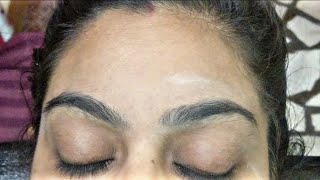 How to Fix Uneven EYEBROWS  Eyebrow Threading Tutorial  Eyebrow Shaping [upl. by Levenson]