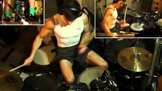 Meshuggah  quotShedquot Drum Cover [upl. by Hamal]