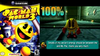 PacMan World 3 44 100 GameCube Longplay [upl. by Wavell]