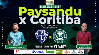 PAYSANDU 2 X 1 CORITIBA  33º RODADA  BRASILEIRÃO SÉRIE B  23102024 [upl. by Cunningham644]