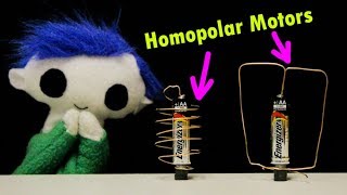 How To Make a Homopolar Motor  Science for Kids [upl. by Nawk]