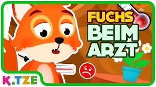 Der Fuchs ist krank 🦊 Tierarzt Spiel für Kleinkinder [upl. by Aipotu]