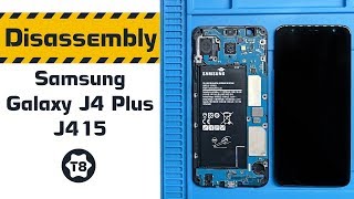 Samsung Galaxy J4 Plus J415F Teardown \ Disassembly [upl. by Keldah]