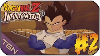 DRAGON BALL Z  INFINITE WORLD  EL PRÍNCIPE SAIYAN  2  ROAD TO DBO BY CUSTEM [upl. by Nnovahs]