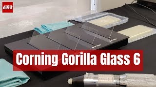 A quick demo of the strength and benefits of Corning Gorilla Glass 6  Digitin [upl. by Nyrroc]