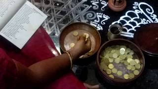 Kubera coin daily pooja at home [upl. by Nigrom]